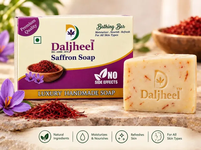 Saffron Hand made Soap